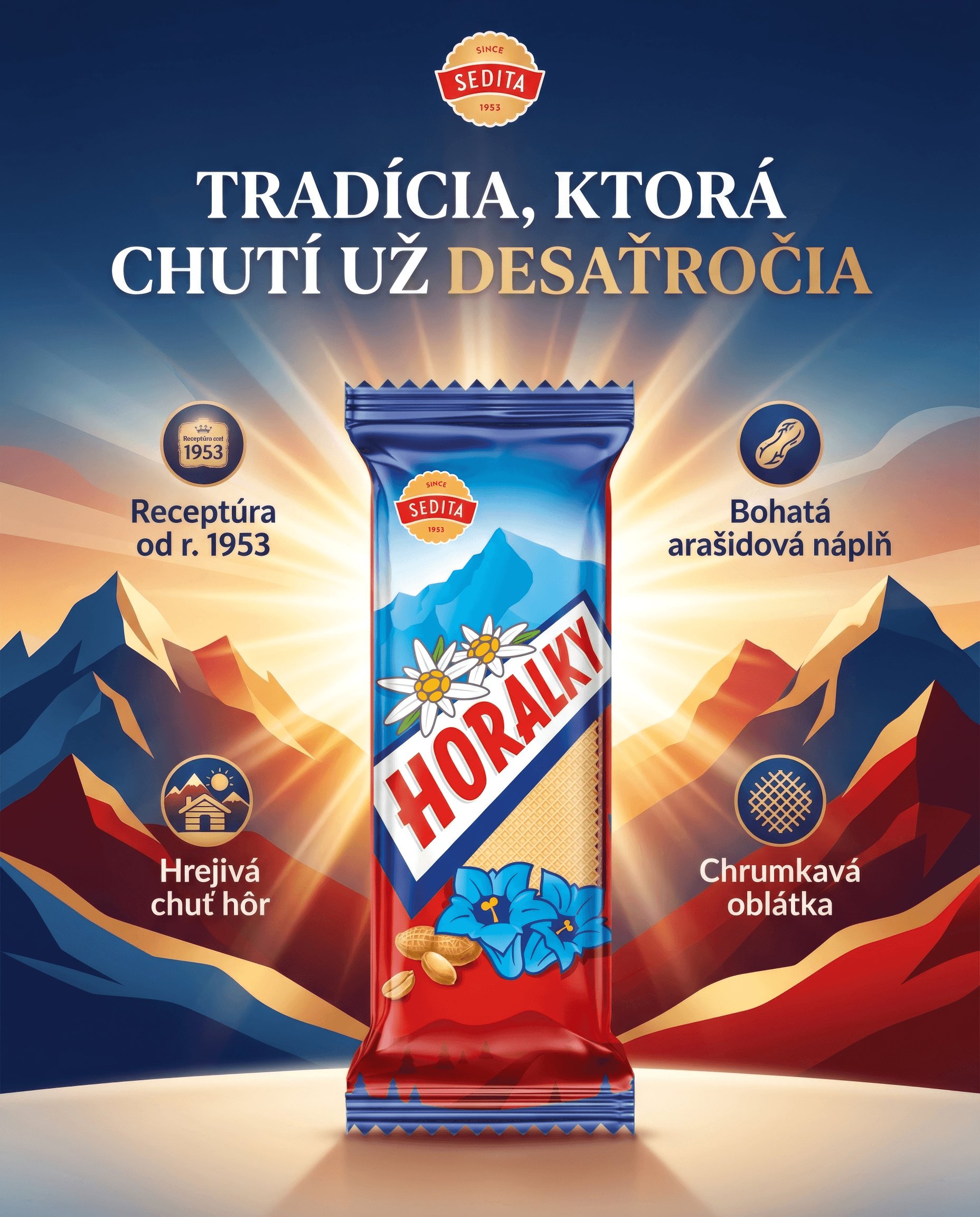 AI reklama · Horalky, prémiový vizuál